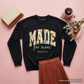 Made For More Ephesians 2:10 Floral Faithful Christians Sweatshirt, Jesus Bible Verse Sweater